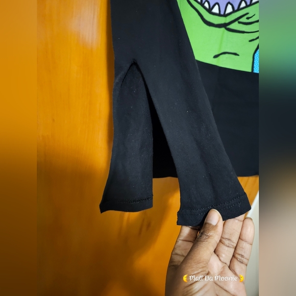 Rugrats Reptar T-shirt 2xl Black - Picture 3 of 7